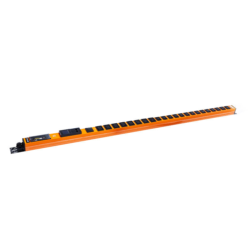 22 Asraonta IEC C13 IEC C19 1.5U Cosaint Borrtha PDU Suiteáil Ingearach Raca PDU Feistithe Méadraithe Hot Swappable RS485