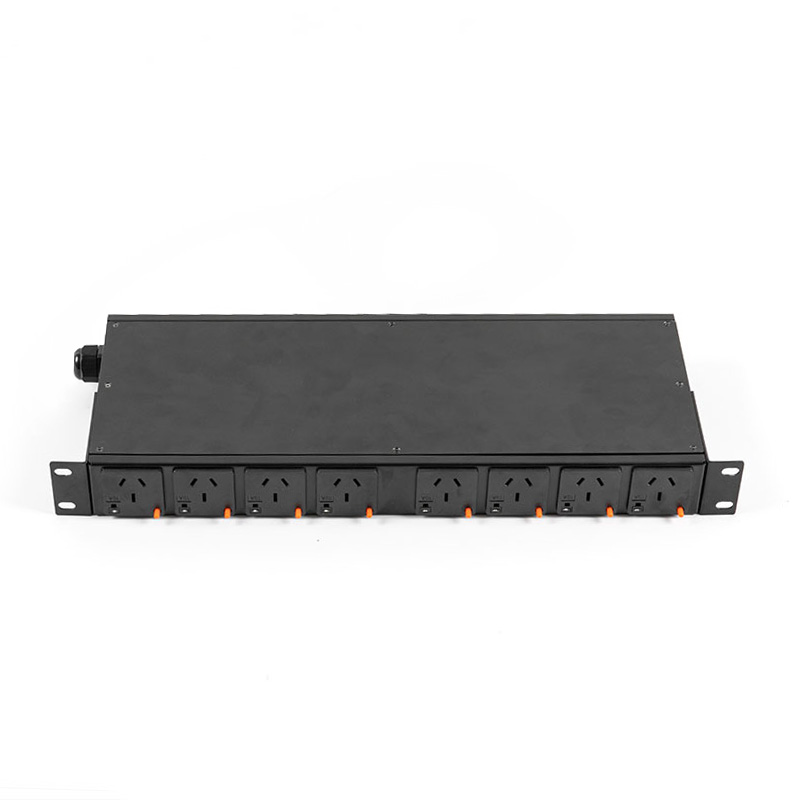 8-Asraon Braiteoir Braiteoir Cothrománach TCP/IP éicea Smart Rack Pdu 1U