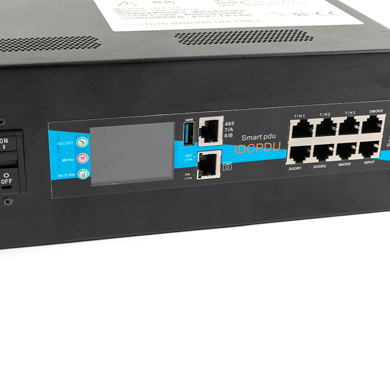 16-Asraon C13 C19 2U Ingearach TCP/IP Braiteoir Briste eco Smart Rack Pdu