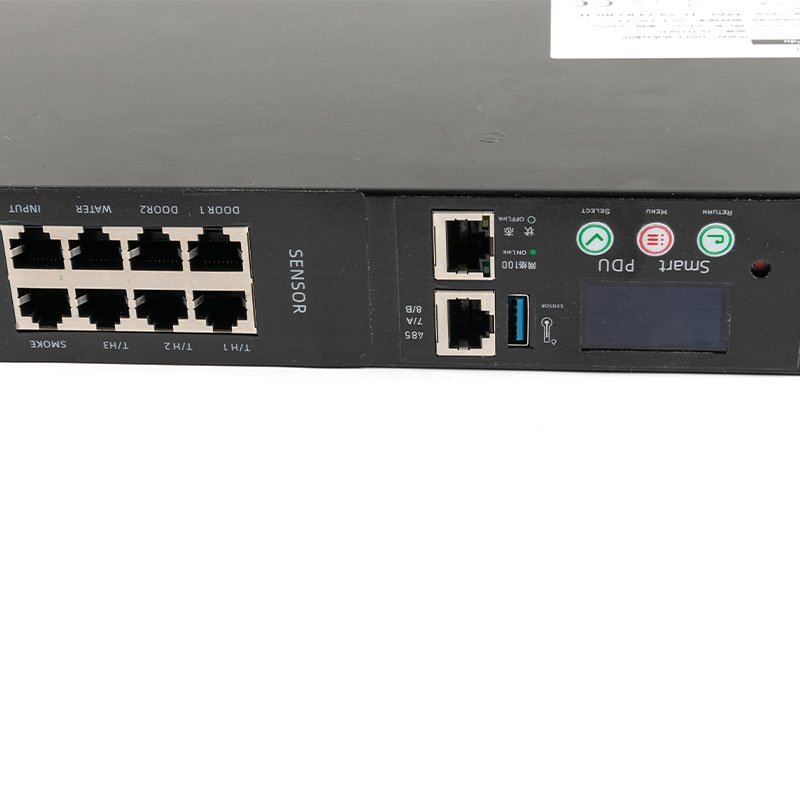 10-Asraon C20 Braiteoir TCP/IP Ingearach éicea Smart Rack Pdu 1U