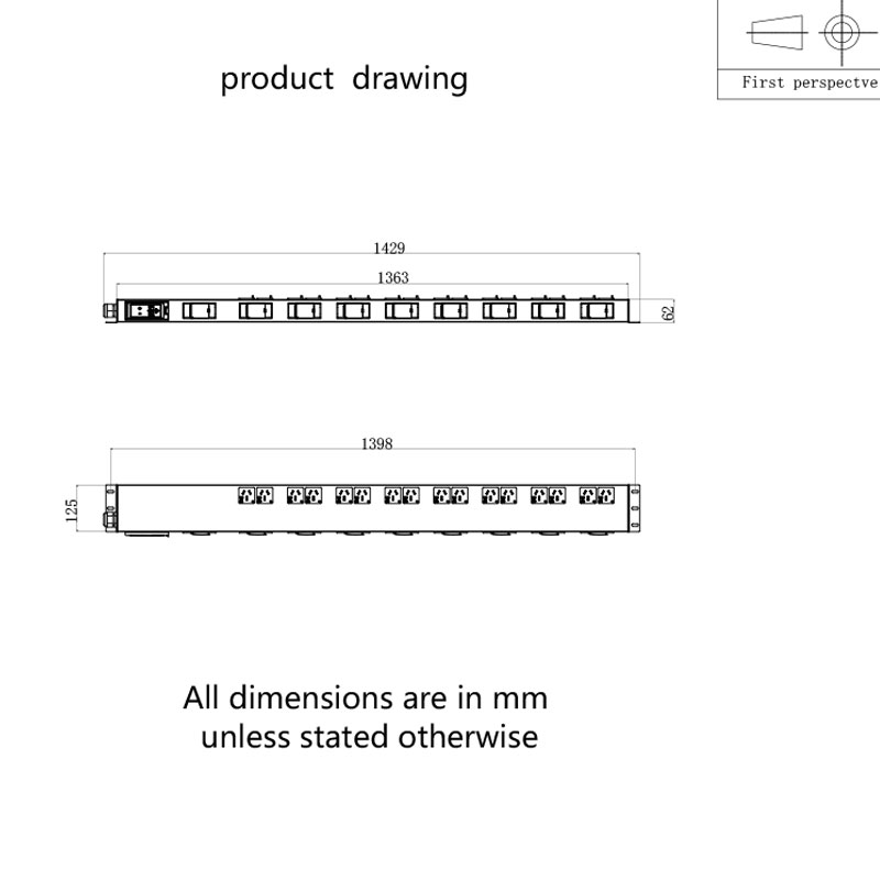 16-Asraon Ingearach Breaker Switched Raca Pdu