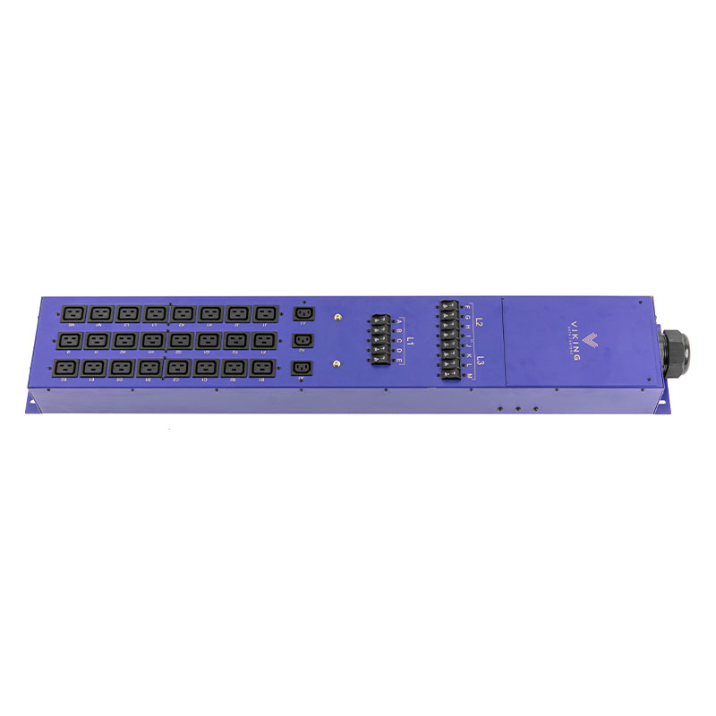 3-chéim 27-Asraon C13 C19 Ingearach Breaker Switched Pdu